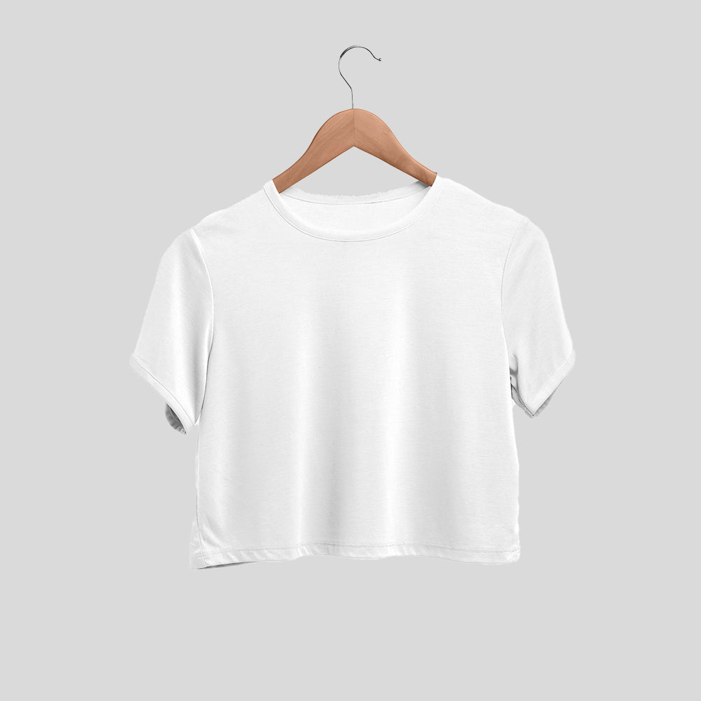 Plain : Crop top