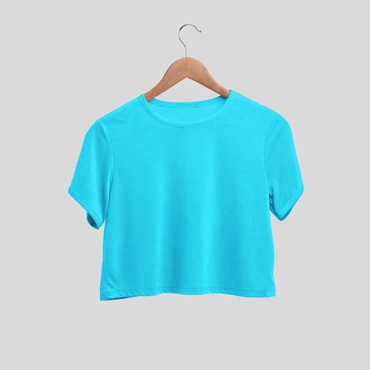 Plain : Crop top