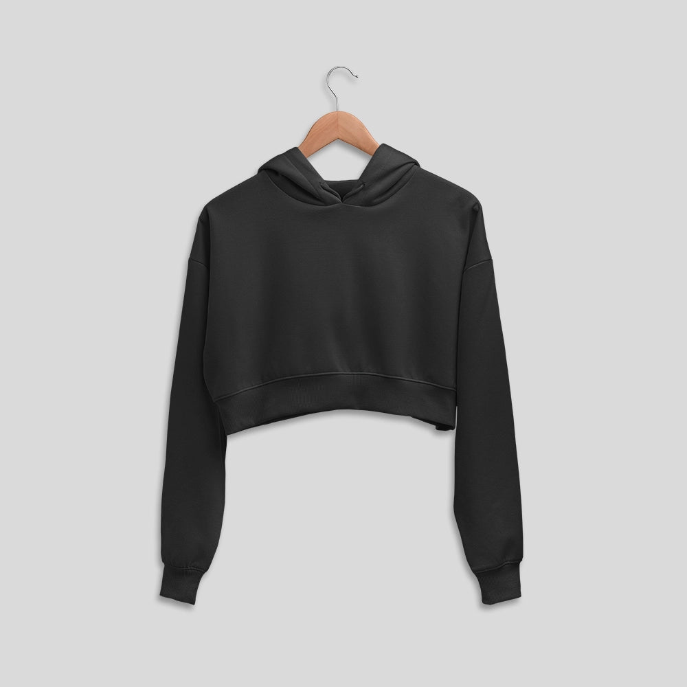 Plain : Crop Hoodie