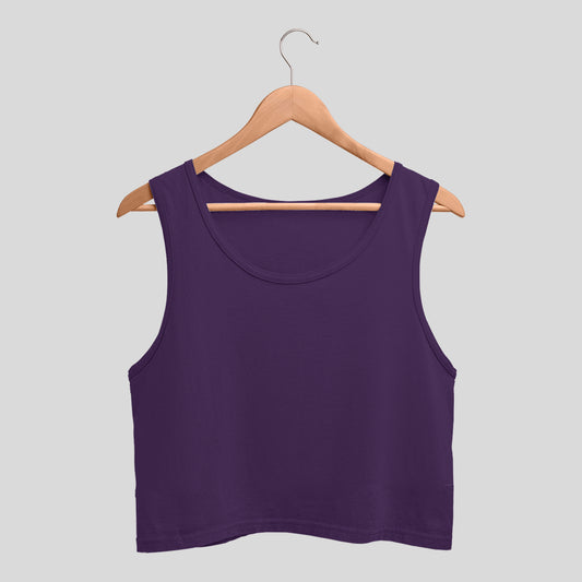Plain : Crop Tank