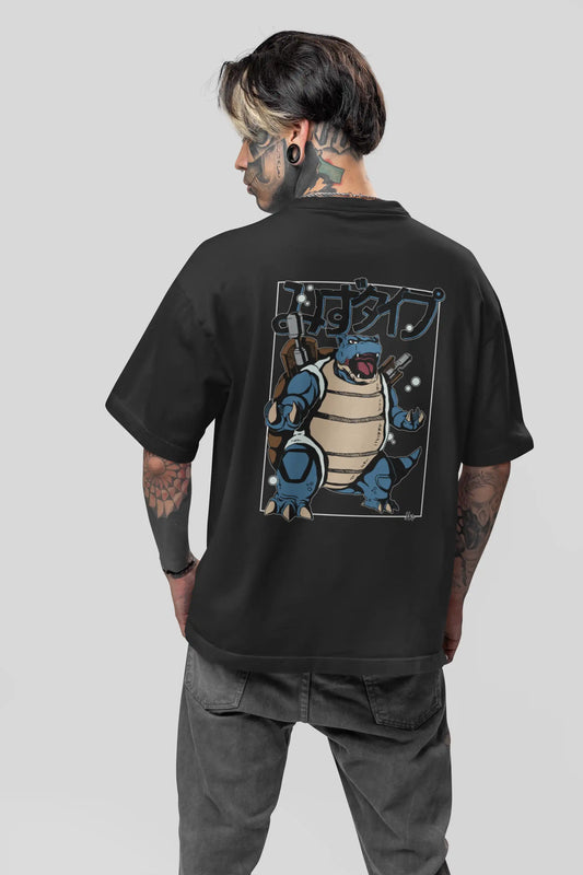 Warrior Blastoise | Oversized T-Shirt
