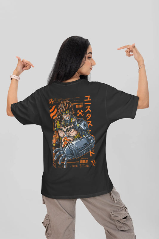 Cybernetic Warlord | Anime Oversized Tee