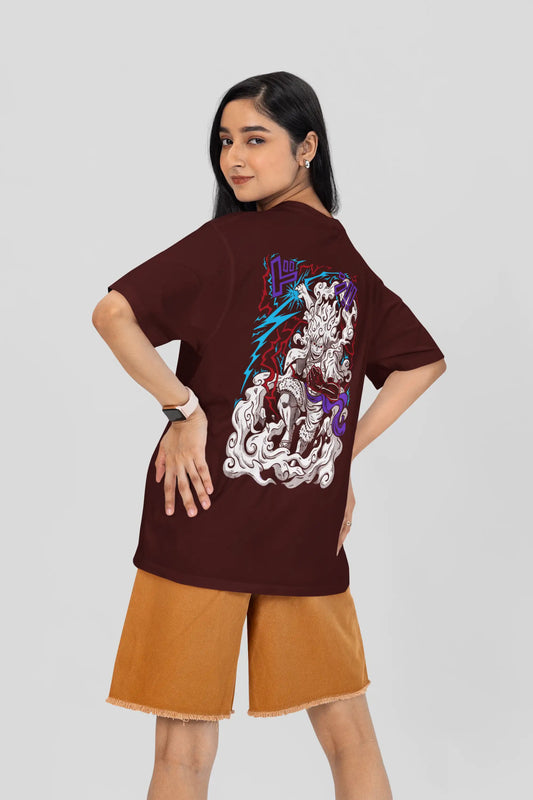 Gear 5 Thunderstorm | Anime Oversized Tee