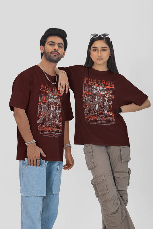 Ember King | Anime Oversized Tee