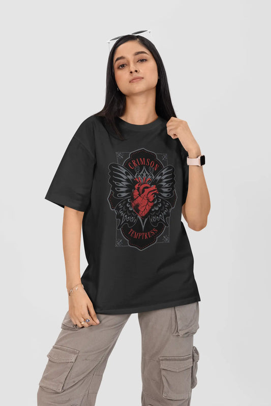 Crimson Temptress | Oversized T-Shirt