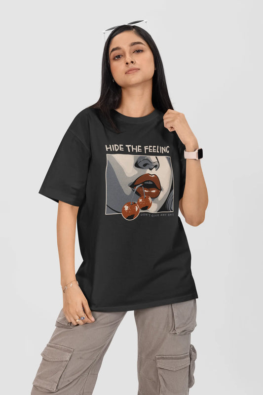 Retro Comic Girl | Oversized T-Shirt