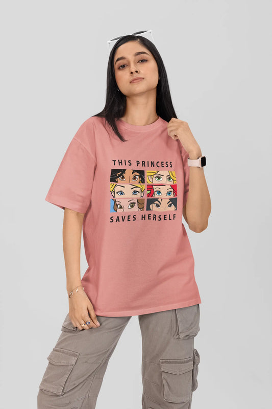 Iconic Princesses | Oversized Tshirt