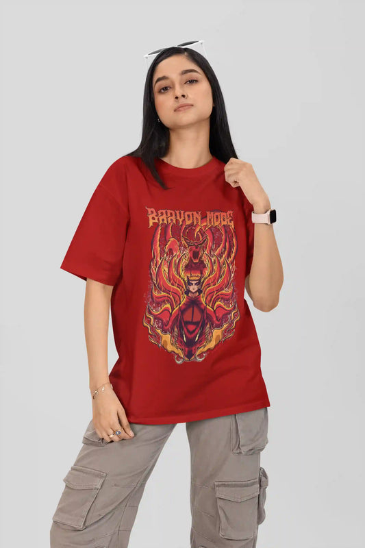 Baryon Mode Naruto | Anime Oversized Tee