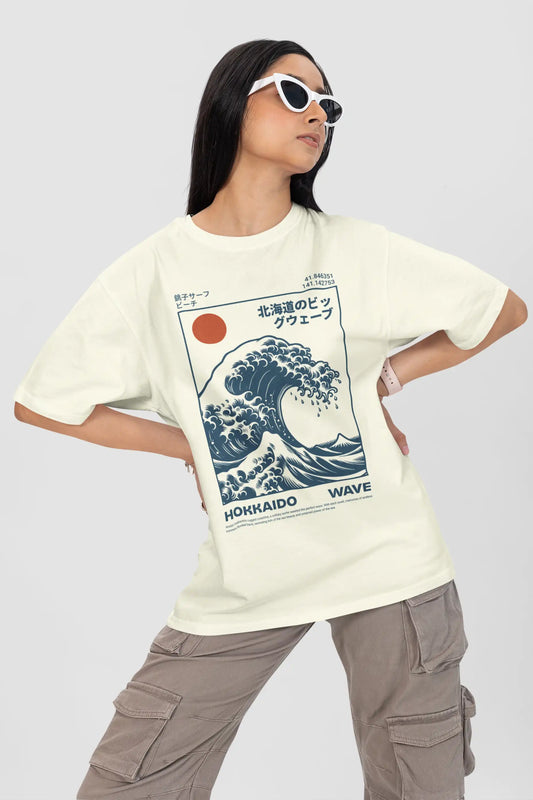Hokkaido Wave | Oversized T-Shirt