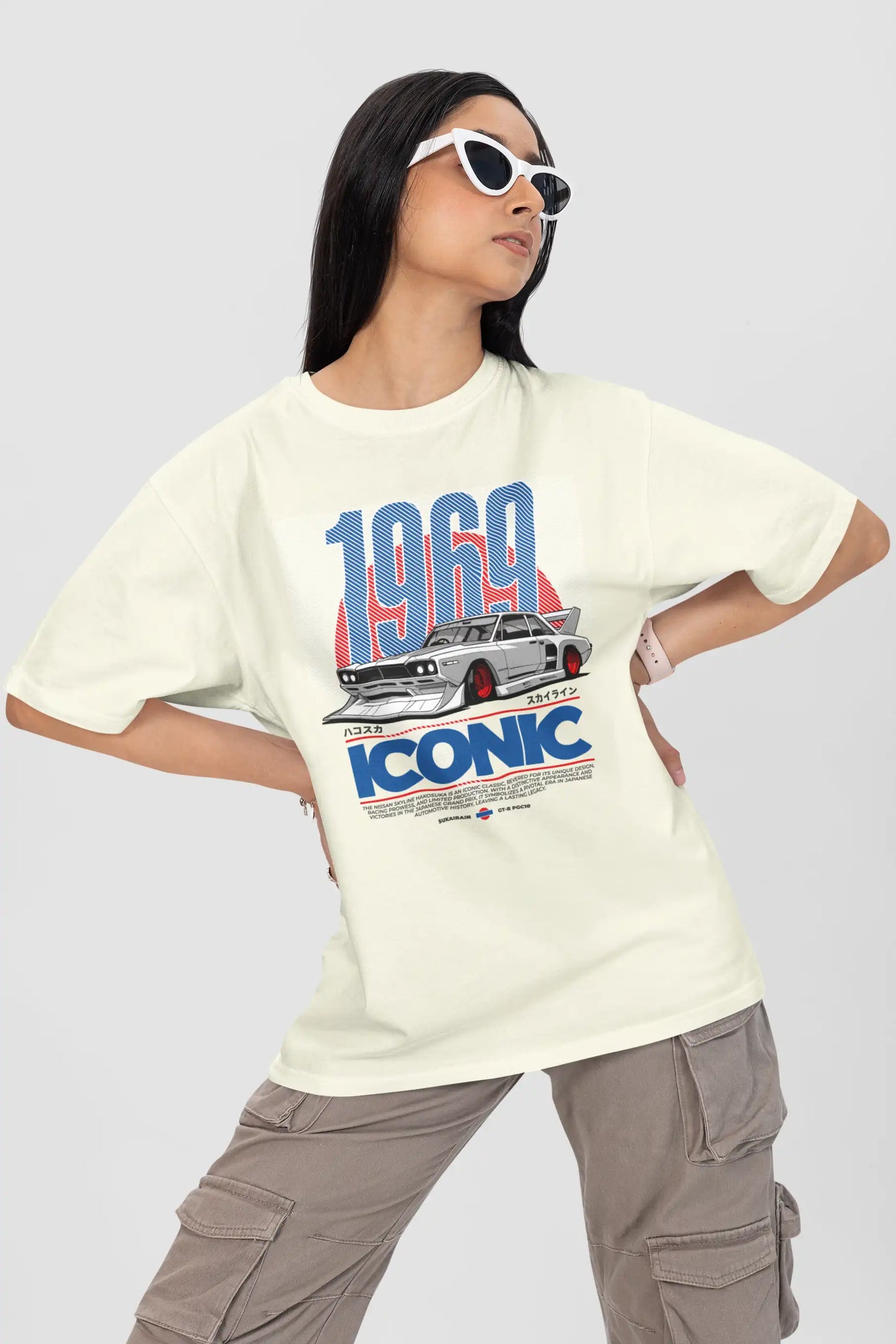 JDM Retro Racing | Oversized T-Shirt