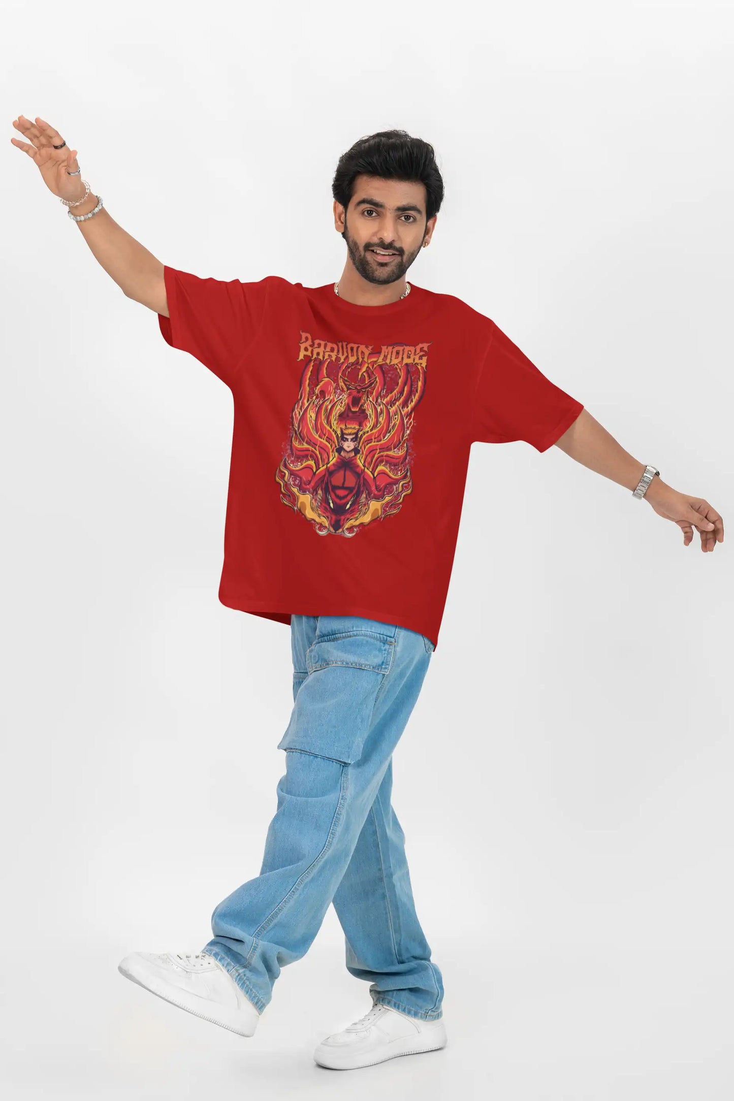 Baryon Mode Naruto | Anime Oversized Tee