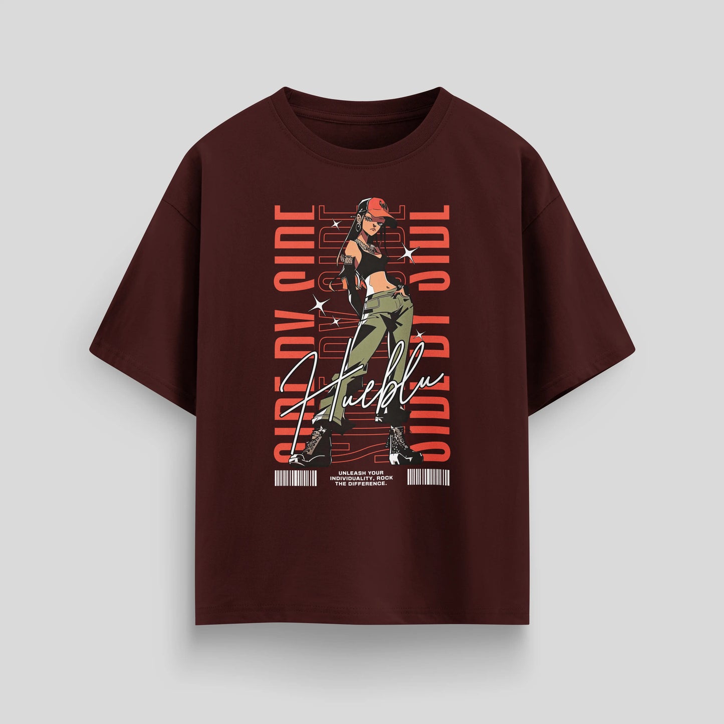Y2K Alt-Girl | Oversized T-Shirt