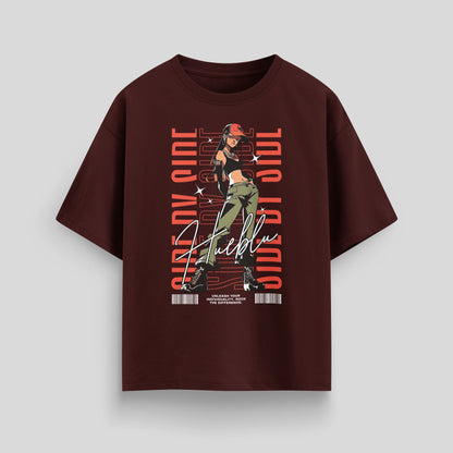 Y2K Alt-Girl | Oversized T-Shirt