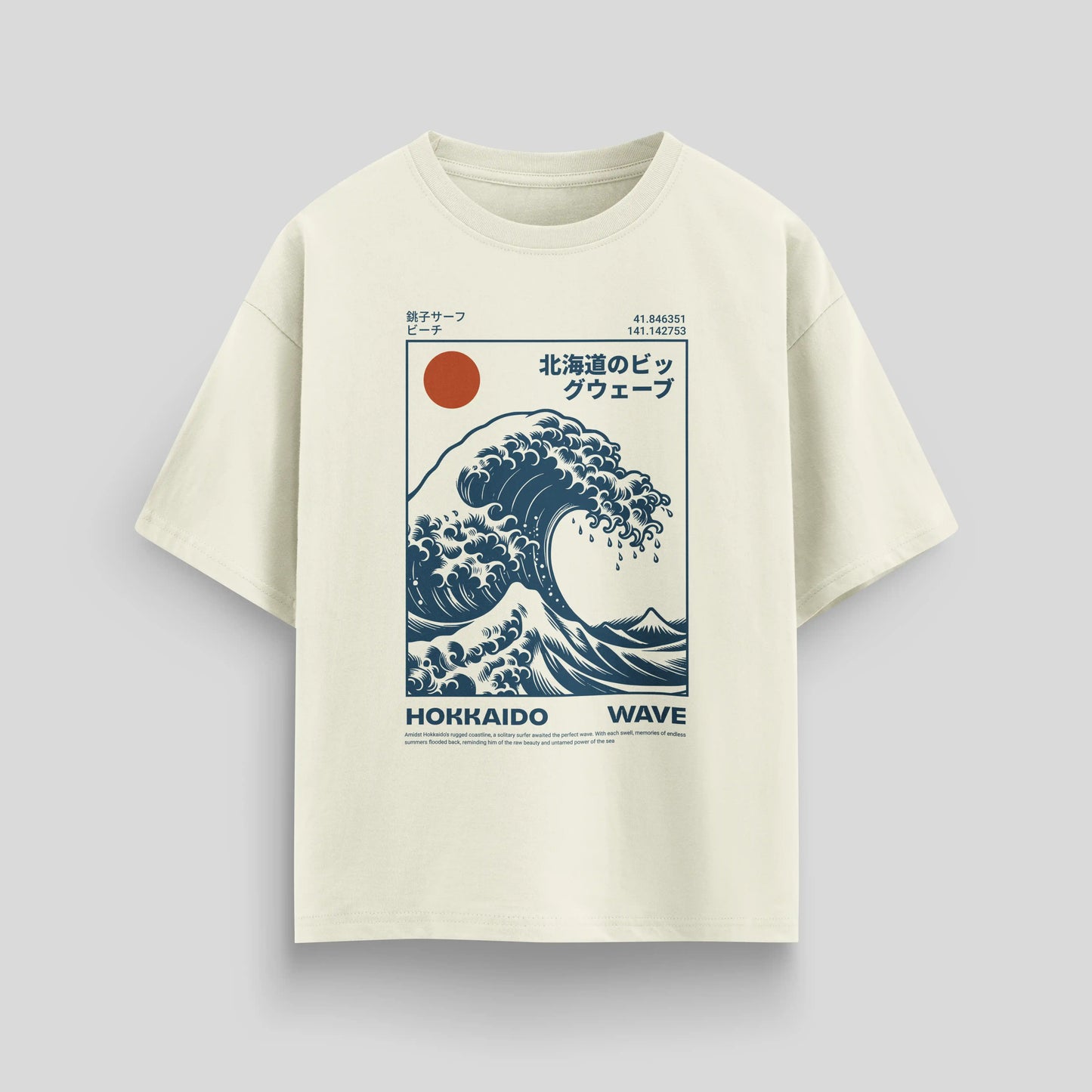 Hokkaido Wave | Oversized T-Shirt