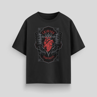 Crimson Temptress | Oversized T-Shirt