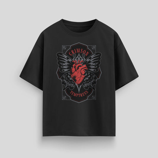 Crimson Temptress | Oversized T-Shirt