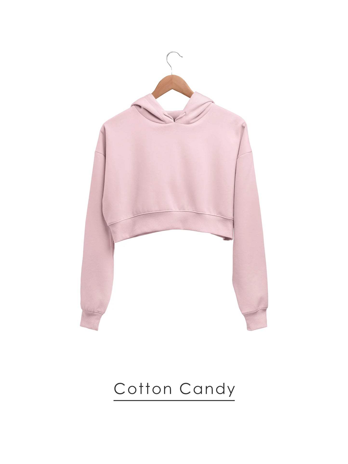 Plain : Crop Hoodie