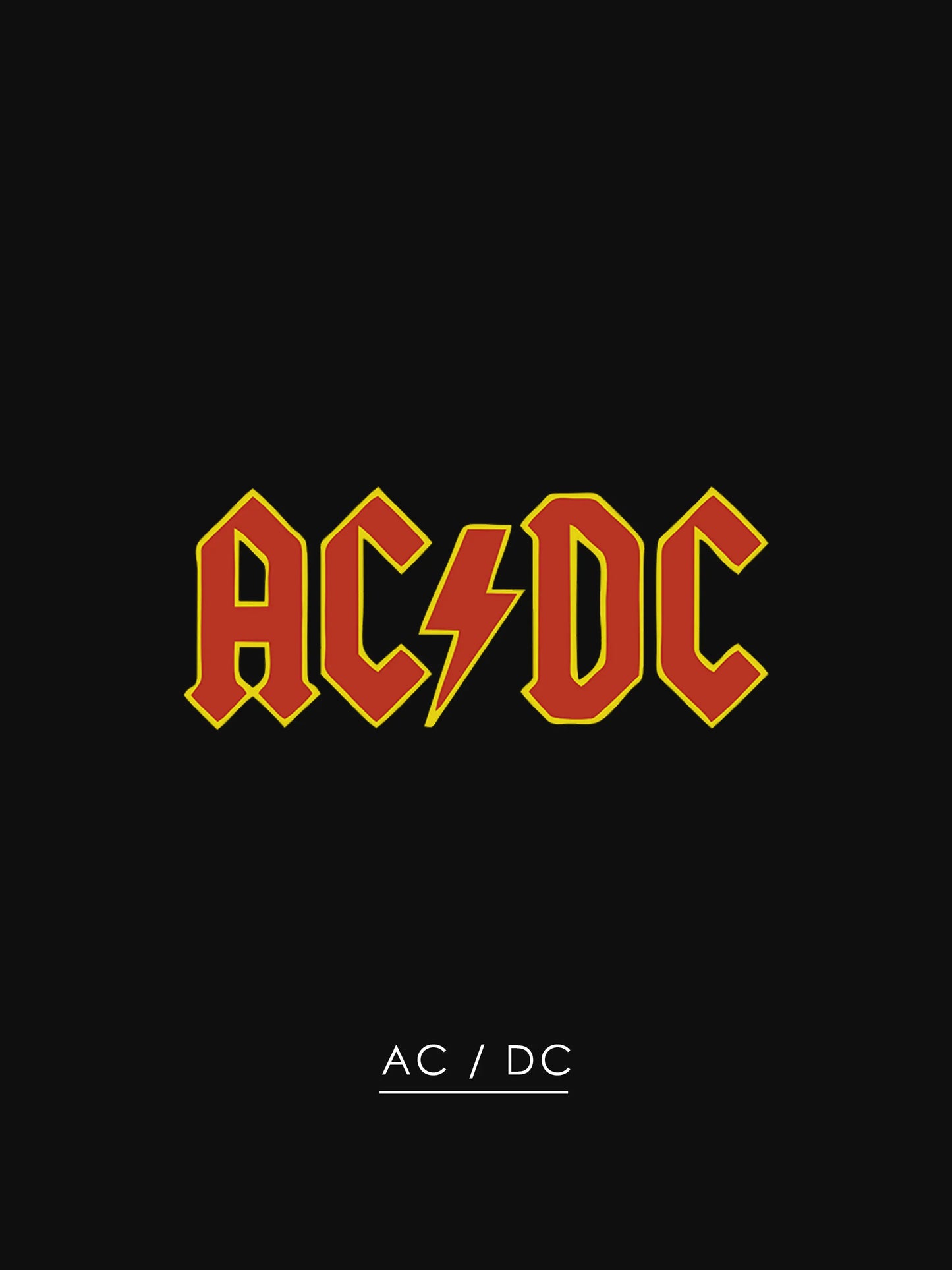 AC/DC Graphic Printed T-shirt