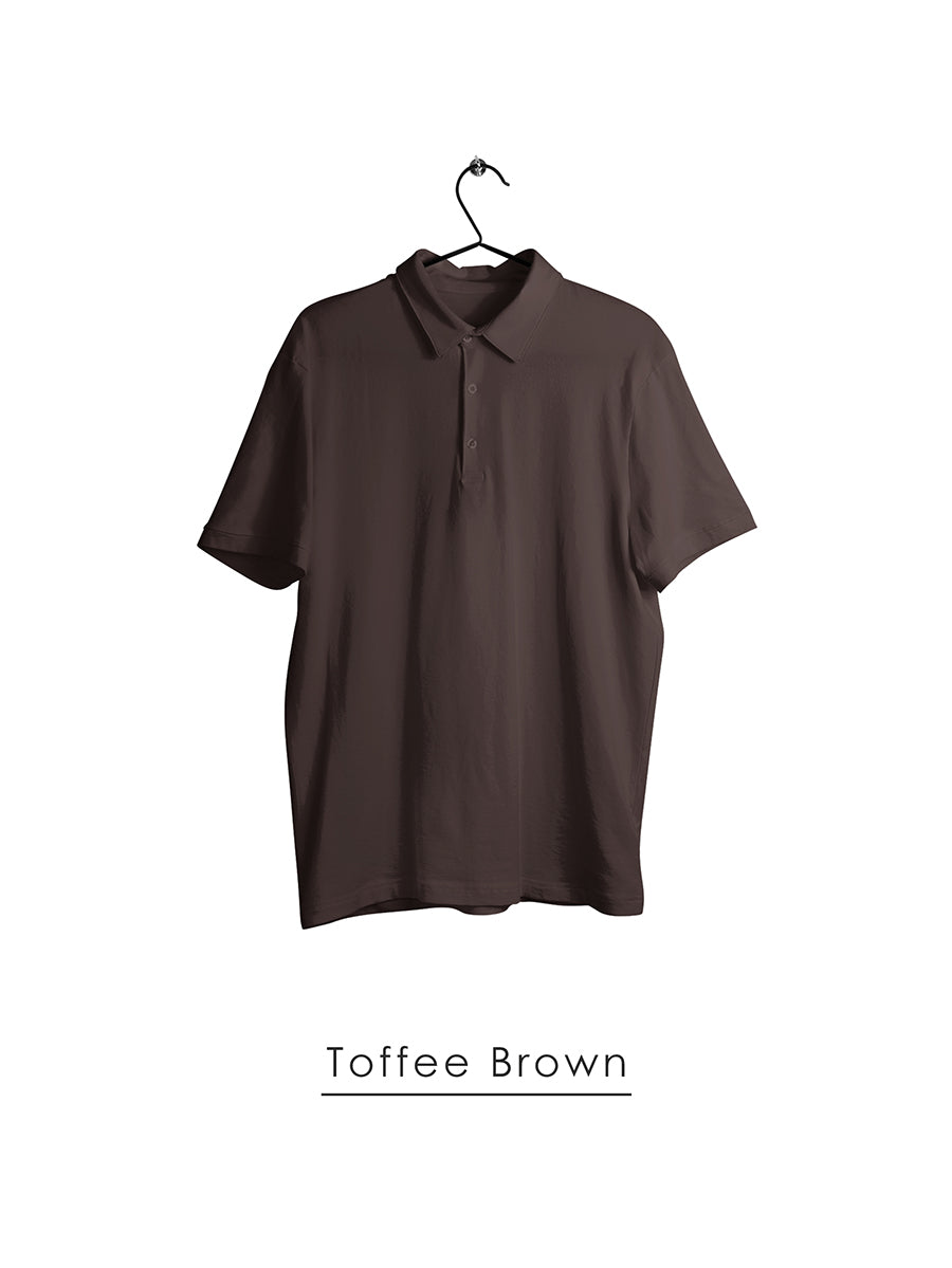 Plain : Polo T-shirt