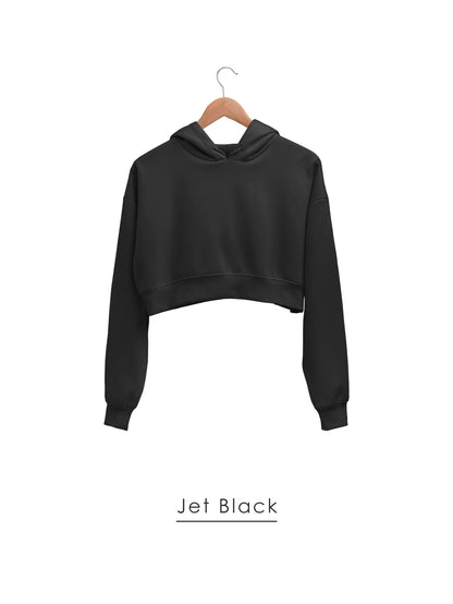 Plain : Crop Hoodie