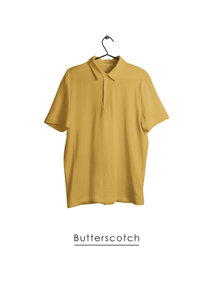 Plain : Polo T-shirt