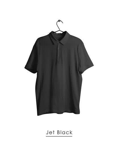 Plain : Polo T-shirt