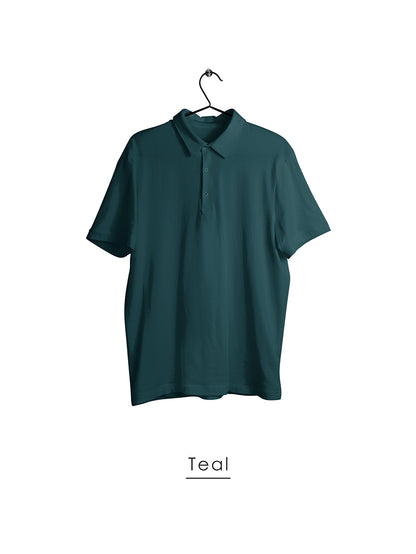 Plain : Polo T-shirt