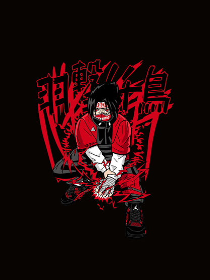 Supreme Sasuke Graphic Printed T-shirt