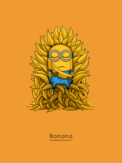 Banana Graphic Printed T-shirt