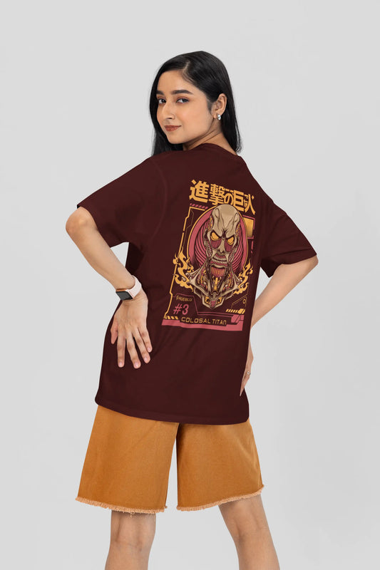 Colossal Titan  | Anime Oversized Tee