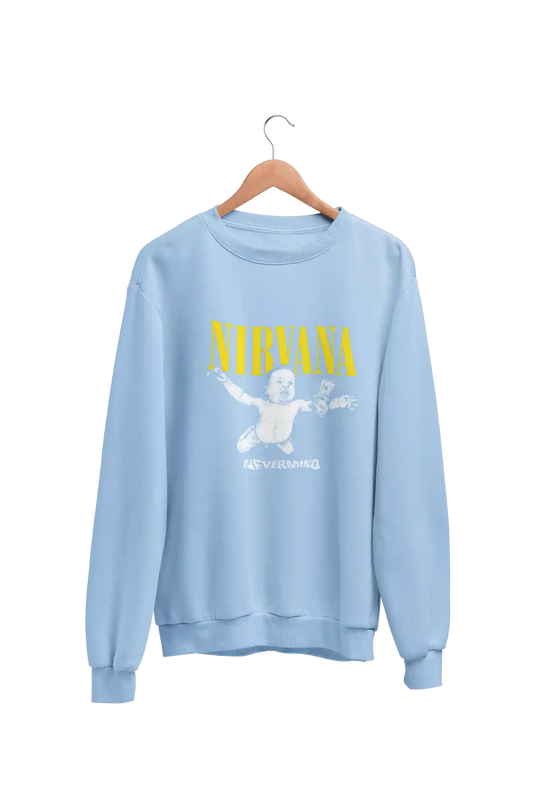 Nirvana Nevermind Graphic Printed Sweatshirt