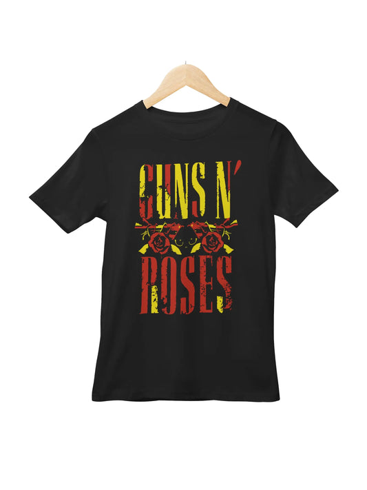 Guns & Roses Graphic Printed T-shirt