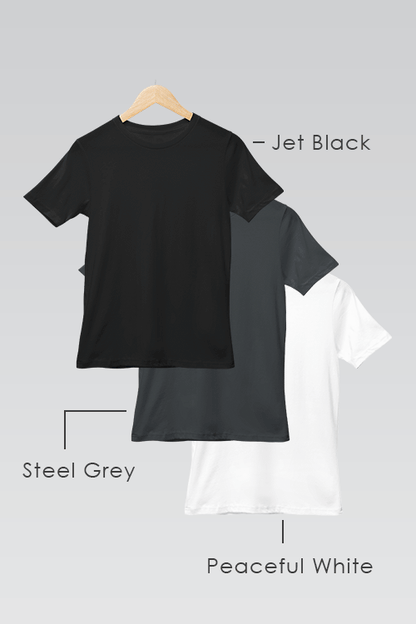 Pick Any 3 - Plain T-shirt Combo