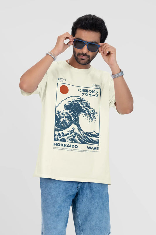 Hokkaido Wave | Oversized T-Shirt